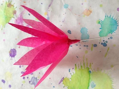 как сделать букет из бумажных цветов своими руками